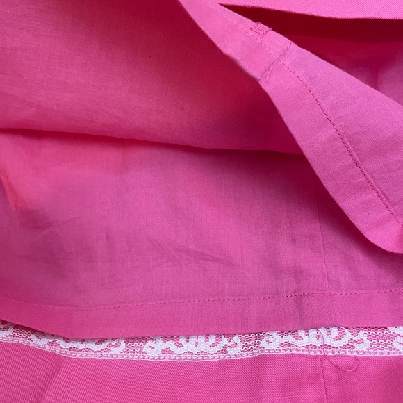 Lilly Pulitzer Strapless Dress Bowen Bumblebee Pink Yellow Size 2 - Picture 4 of 15